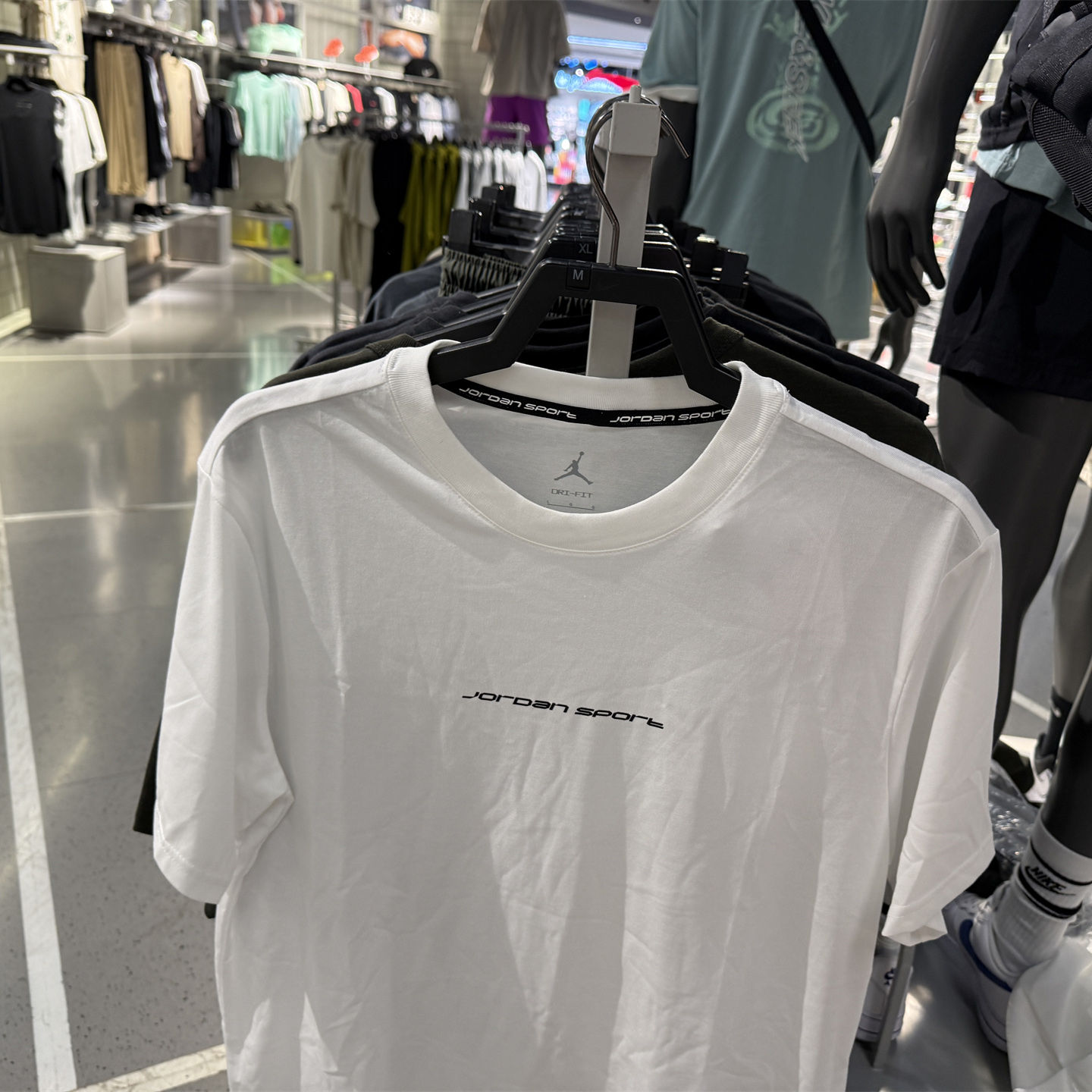 正品NIKE耐克男子速干T恤夏季Jordan运动休闲透气短袖IB6762-100