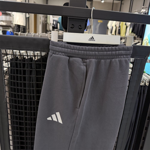 adidas阿迪达斯毛圈布五分裤2025夏男舒适居家针织棉质短裤KF0131