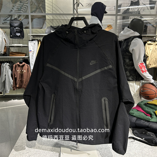 专柜正品 HM7152 Nike耐克男梭织夹克外套宽松叠搭FUTURA拉链口袋