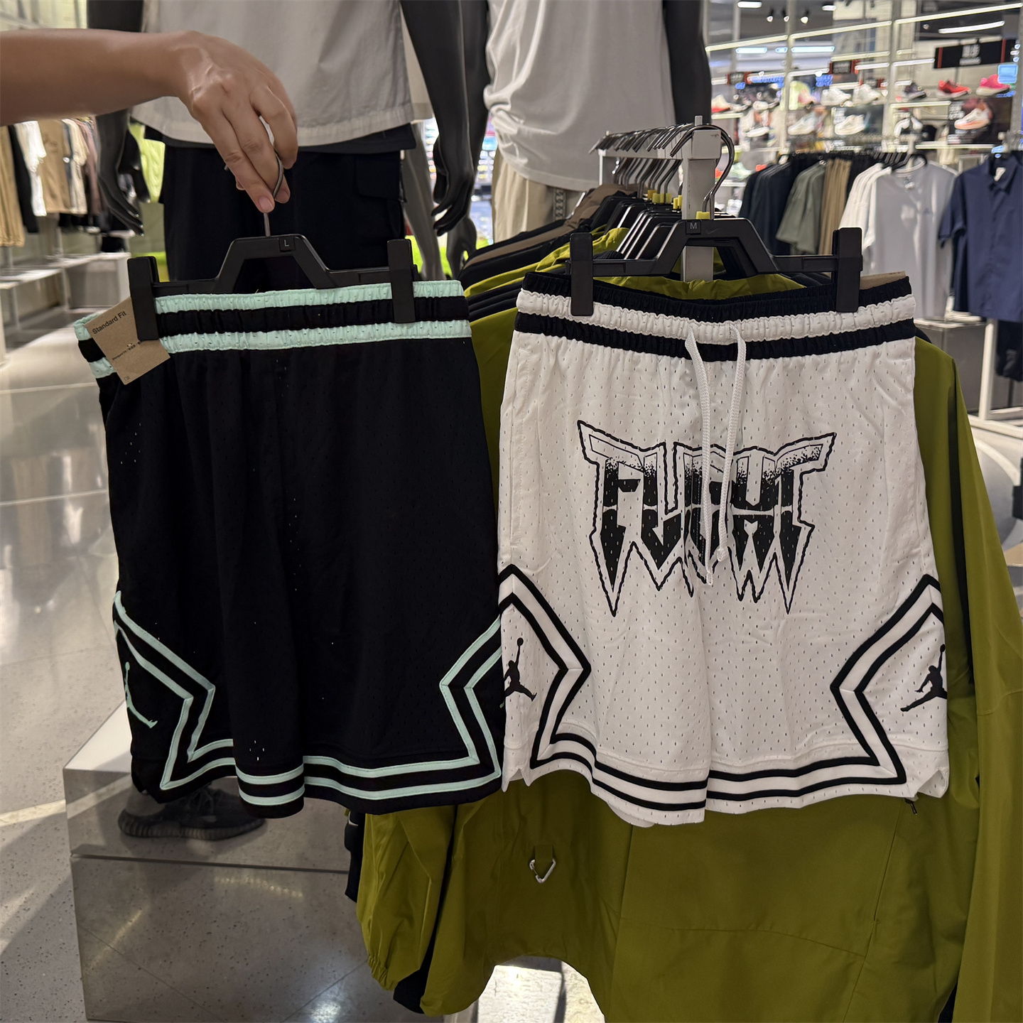 正品Jordan耐克乔丹男子速干短裤夏季运动裤透气网眼轻便 FN5870