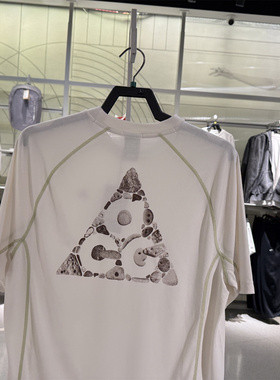 NIKE耐克ACG男装户外徒步短袖T恤明线落肩针织运T恤 IQ6349-030