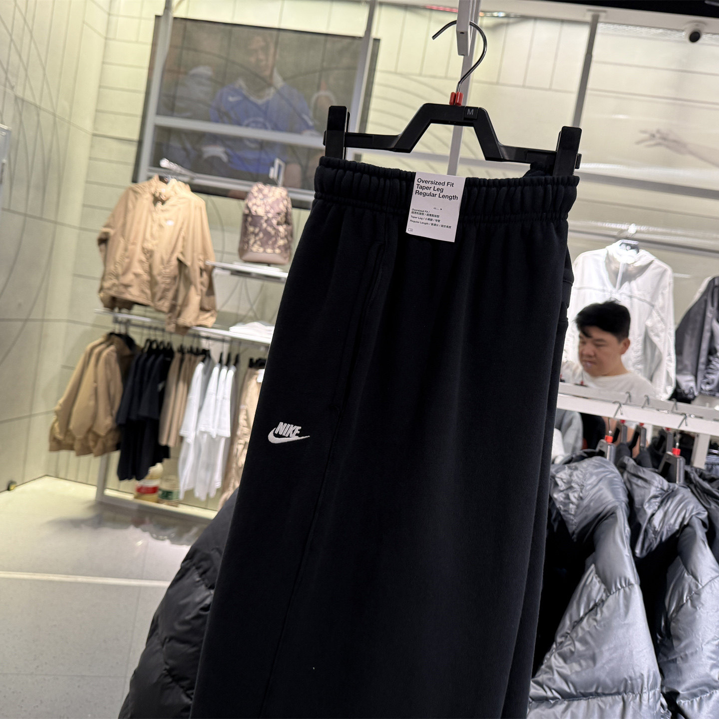 耐克男裤针织长裤运动裤舒适休闲裤黑色哈伦裤宽松卫裤HJ1823-010,运动服/休闲服装,运动长裤,淘宝优惠券,粉丝福利购,淘宝优惠卷