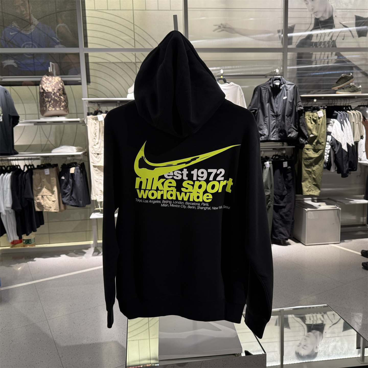 Nike耐克卫衣男25冬新款加绒运动衫保暖长袖连帽套头衫IF1763-010