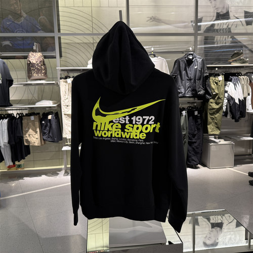 Nike耐克卫衣男25冬新款加绒运动衫保暖长袖连帽套头衫IF1763-010