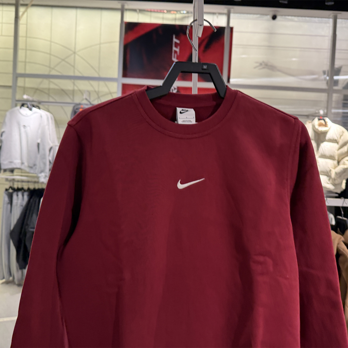 耐克Nike25年 蛇年男加绒圆领休闲运动卫衣套头衫 IB5567-133-677