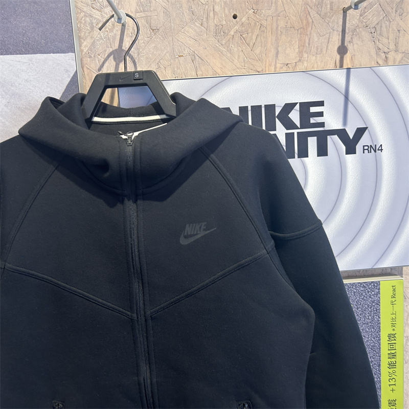 耐克/NIKE TECH女子运动宽松训练休闲连帽夹克外套FB8339-010-013