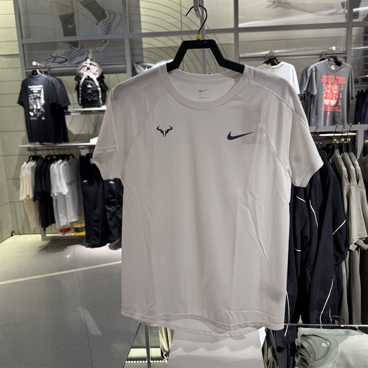 正品耐克NIKE纳达尔CHALLENGER男新款速干短袖网球上衣T恤 DV2888