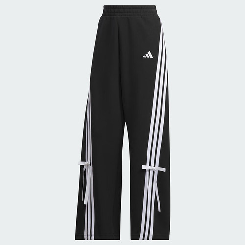 adidas阿迪达斯秋季新款蝴蝶结宽松运动休闲女子针织长裤 KG3855