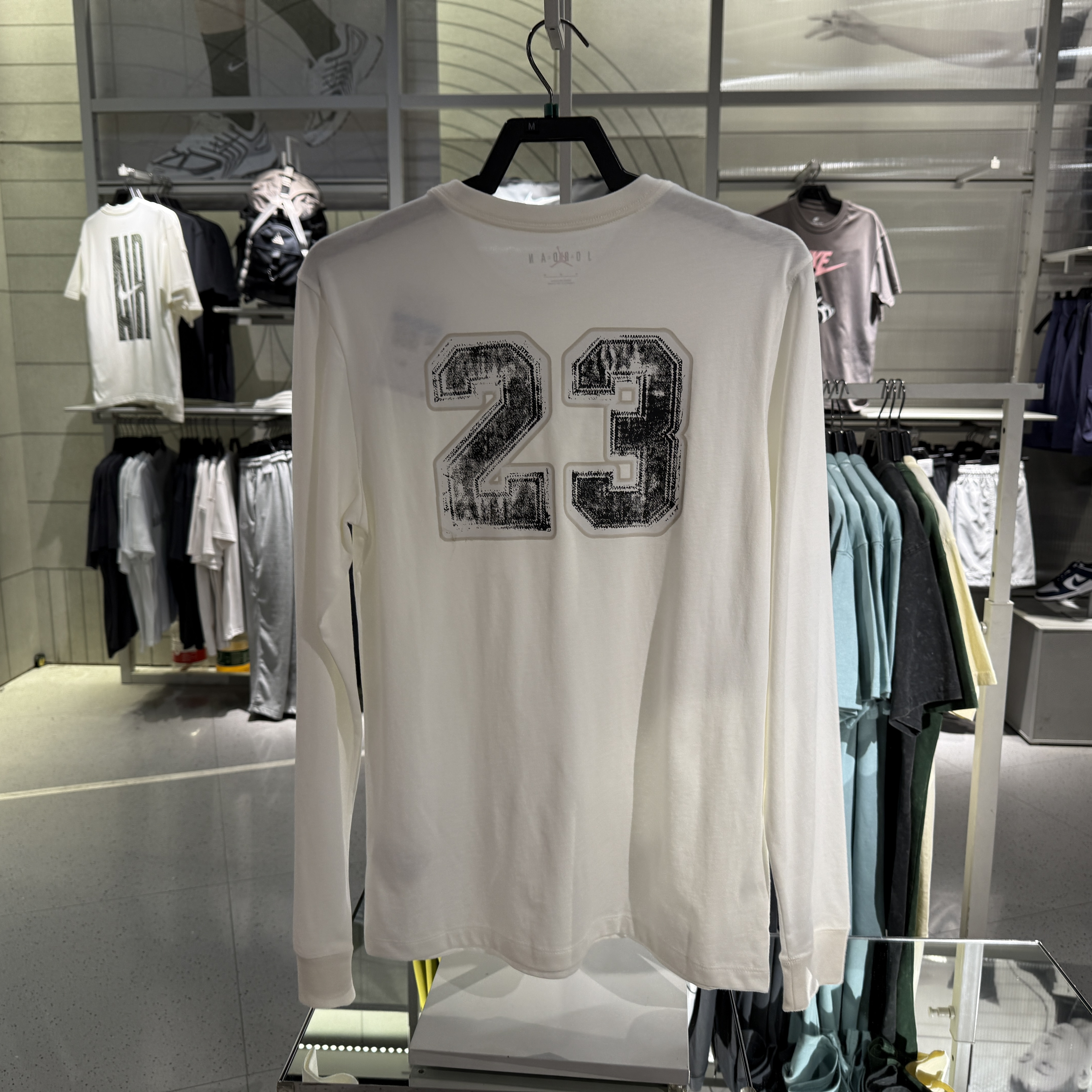 Nike耐克男子长袖2025秋季新款Jordan经典纯棉运动休闲T恤 IM3387