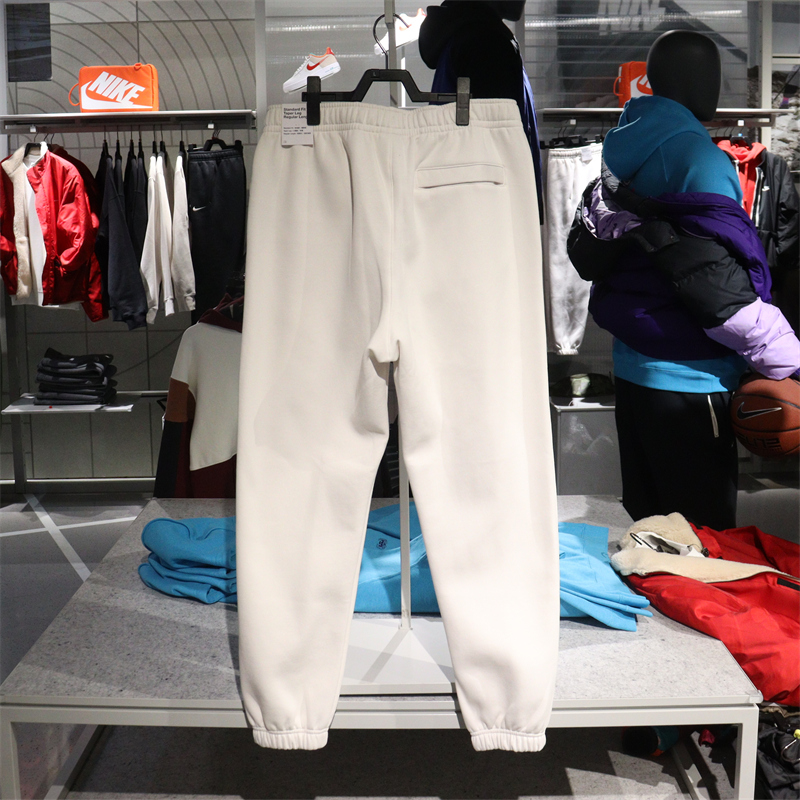 NIKE耐克男子运动休闲长裤秋冬加绒保暖束脚裤子 DX0796
