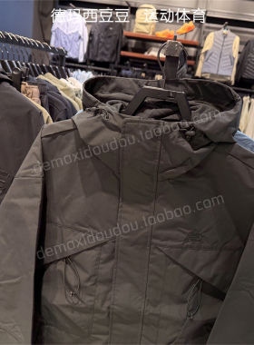 New Balance NB秋冬新款休闲户外多口袋工装连帽外套夹克AMJ43302