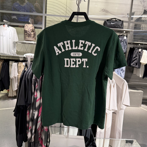 酷动城Nike耐克男子刺绣logo圆领舒适休闲运动短袖T恤 FN3698-341