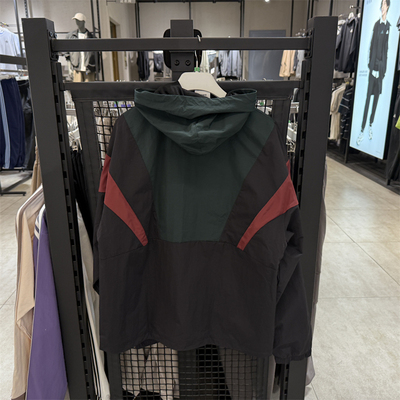 adidas阿迪达斯三叶草男子M BLOCK WB运动健身夹克外套KC3125