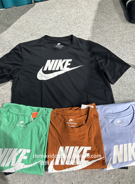 包邮【特价】Nike/耐克男子圆领针织运动休闲短袖T恤 DX1986-010