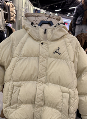 Nike/耐克 JORDAN男子运动休闲加绒保暖连帽夹克棉服 DQ7349-010