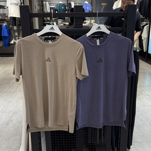 Adidas阿迪达斯男装2025秋季新款运动休闲时尚圆领短袖JX3289
