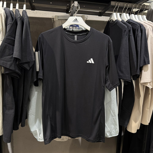 阿迪达斯男装短袖T恤运动服跑步半袖IK7436 KU8726 IN1500 KU8727