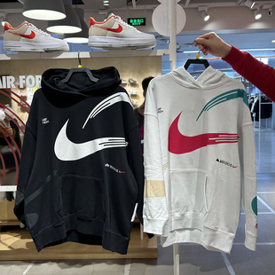 专柜正品 OVERSIZE风女针织连帽连帽衫 卫衣 FD4798 Nike耐克新年款