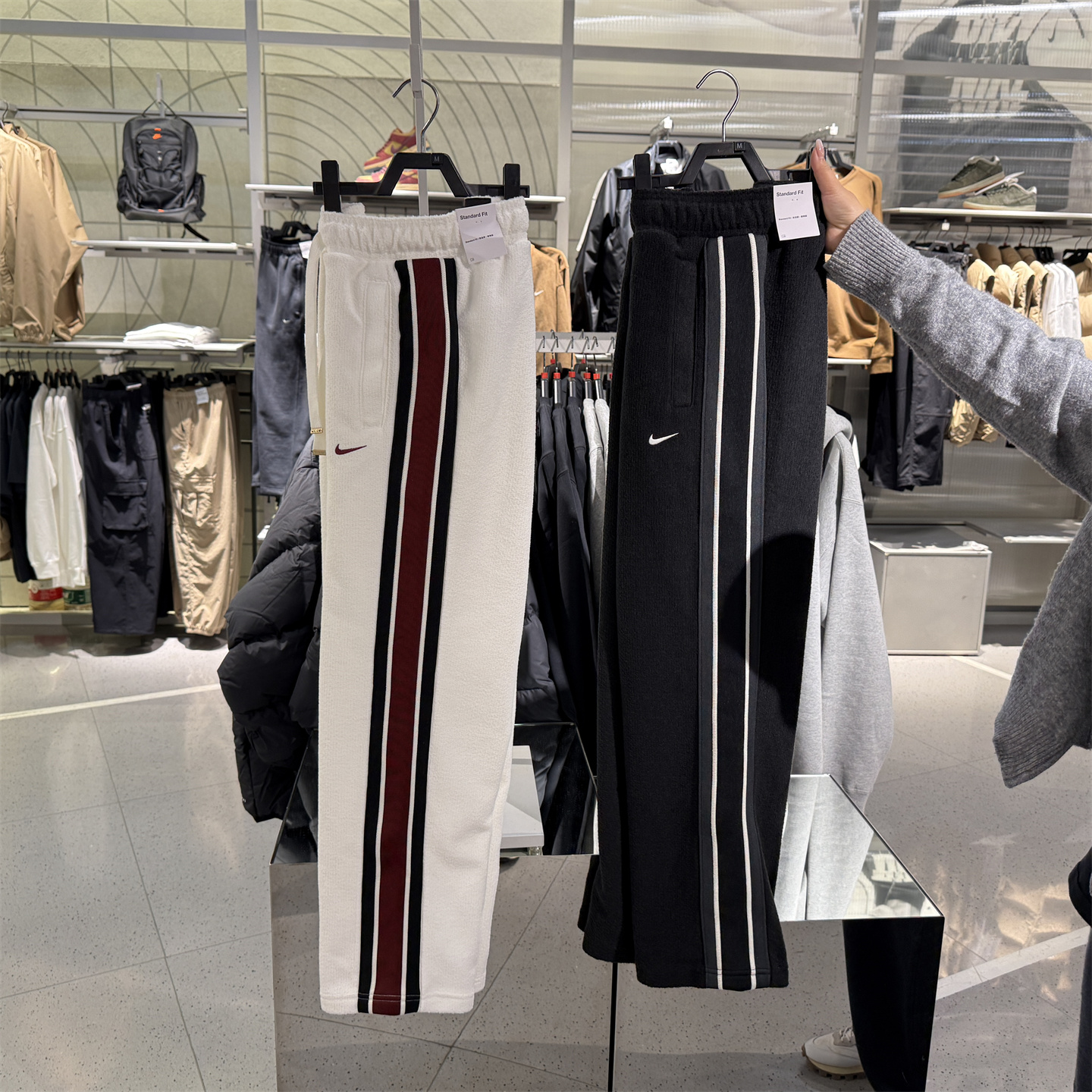 NIKE耐克男子 新款詹姆斯篮球运动休闲加绒长裤 HV3491-133-010