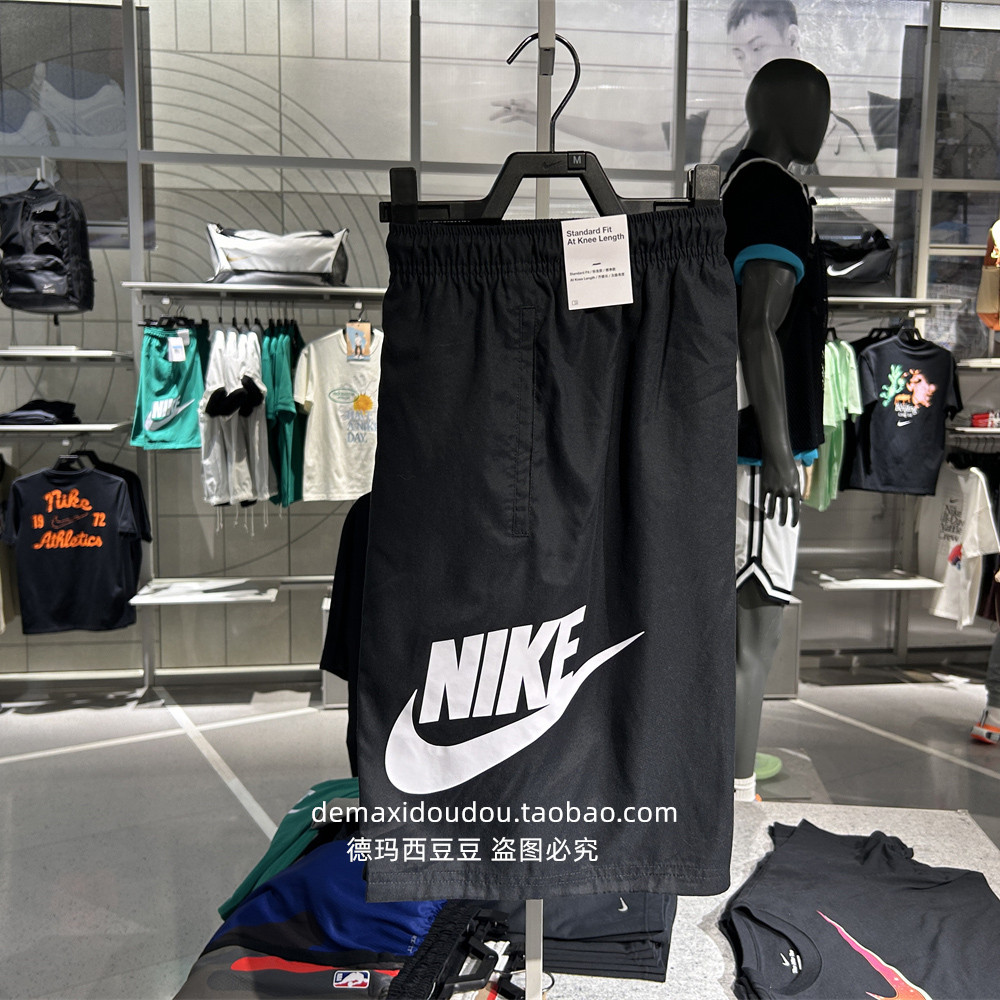 专柜正品耐克男短裤夏大LOGO运动裤宽松休闲训练五分裤FN3304-010