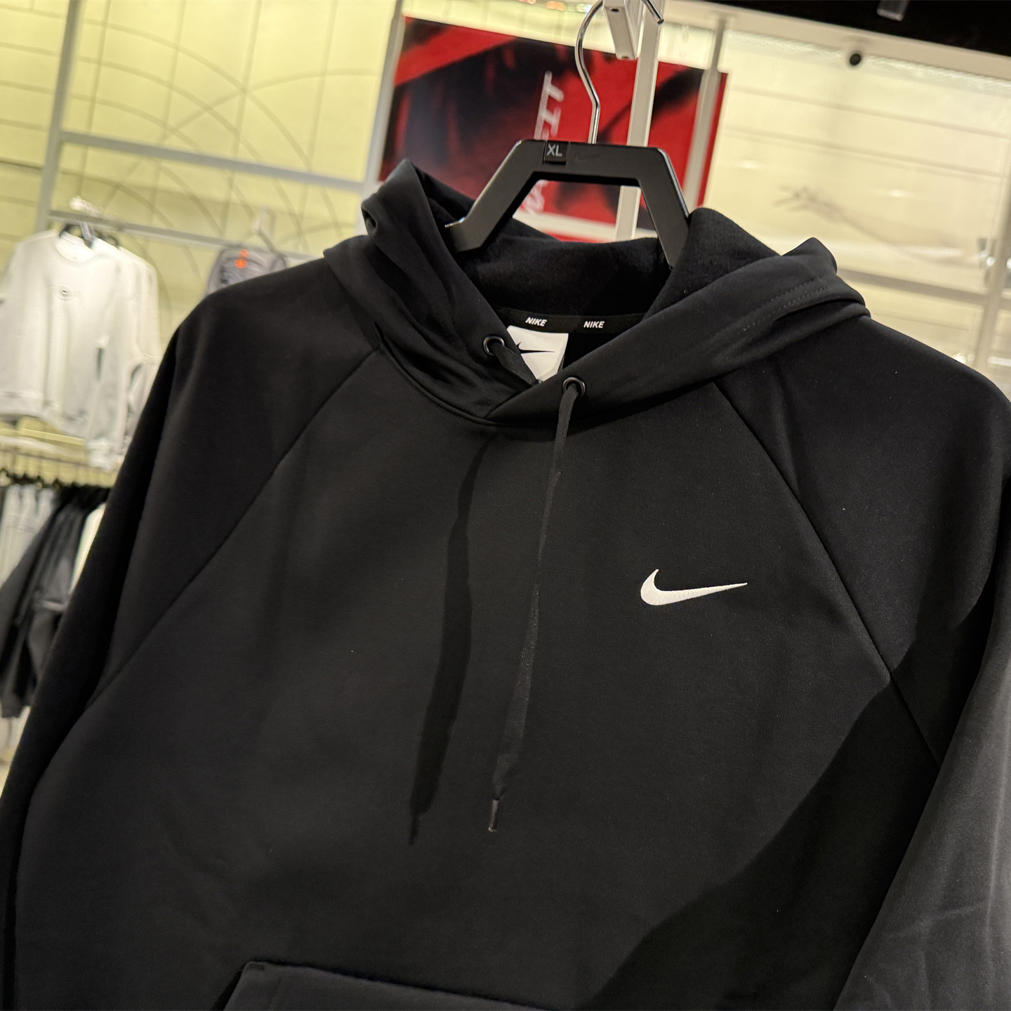 nike耐克男子GFX运动休闲加绒连帽套头上卫衣锐力IO7833-010