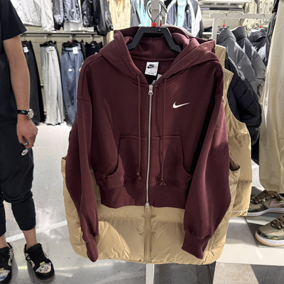 NIKE耐克女子AS W NSW PHNX FL运动健身夹克外套HV2427-652