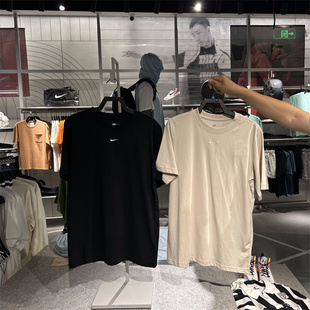 专柜正品Nike耐克SPORTSWEAR女子刺绣小钩子圆领短袖T恤 FD4150