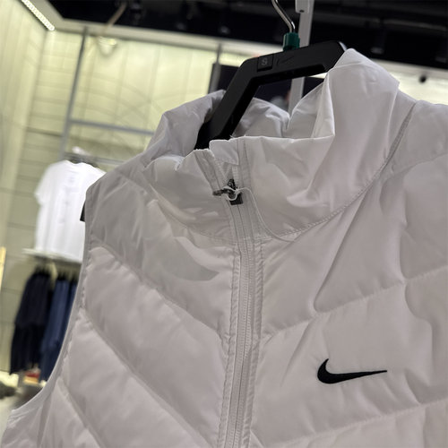 正品耐克羽绒马甲女26年冬季立领轻量绗缝运动外套 IF5888-100