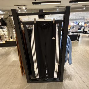 三条纹舞动系列运动休闲裤 阿迪达斯女装 2025秋季 新款 KG3855 香蕉裤