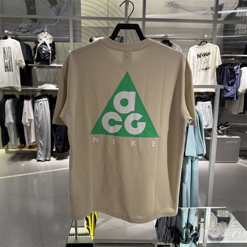 nike耐克t恤男子2025夏季运动ACG户外宽松背后图案短袖HJ0799-229
