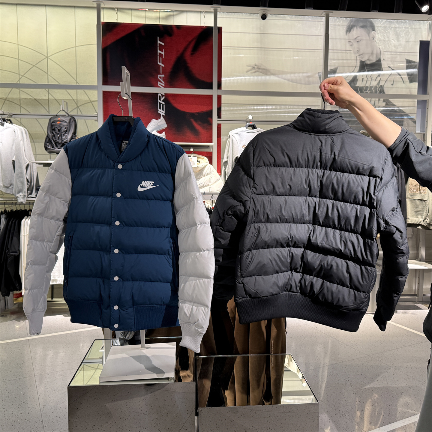 现货专柜正品Nike外套耐克夹克羽绒服时尚保暖运动2025冬季IB4499