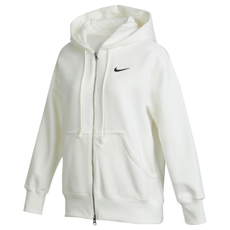 Nike耐克女子宽松卫衣加绒连帽衫春秋款运动外套夹克DQ5759