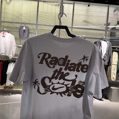 NIKE耐克男26夏新款背面印花运动宽松舒适休闲短袖T恤IH1152-043