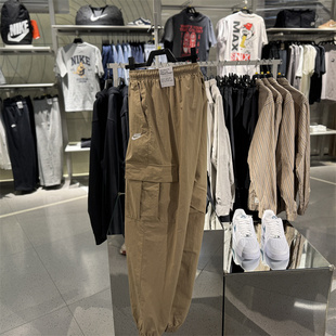 运动休闲宽松工装 297 耐克男裤 新款 HJ1991 010 收口长裤 2025夏季 裤