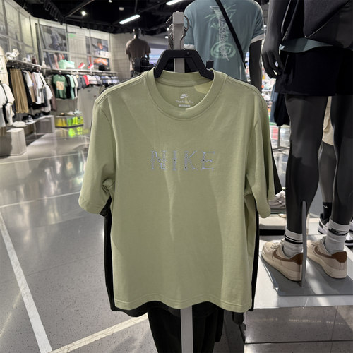 这个正品代购nike耐克夏季女子运动休闲圆领短袖T恤 II0446-397