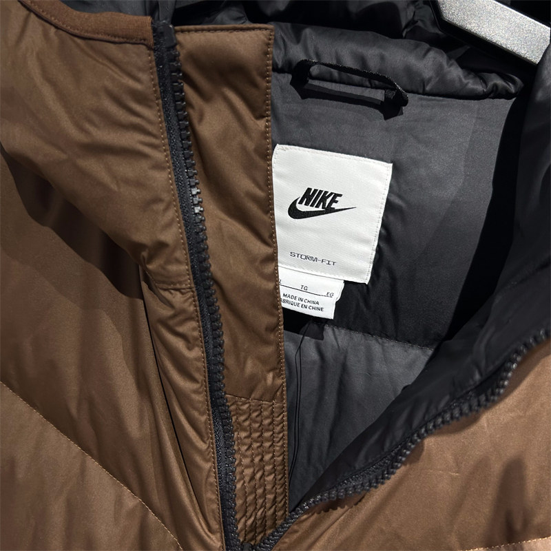 中长款羽绒服Nike耐克正品保暖外套冬季新款男女装情侣防风棉服厚