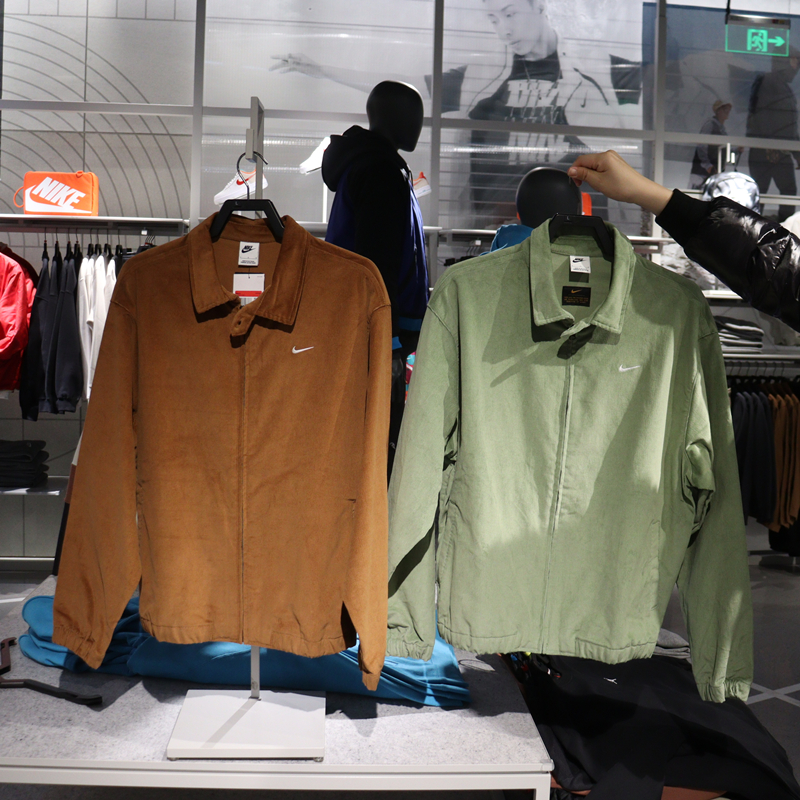 Nike/耐克男子灯芯绒工装夹克