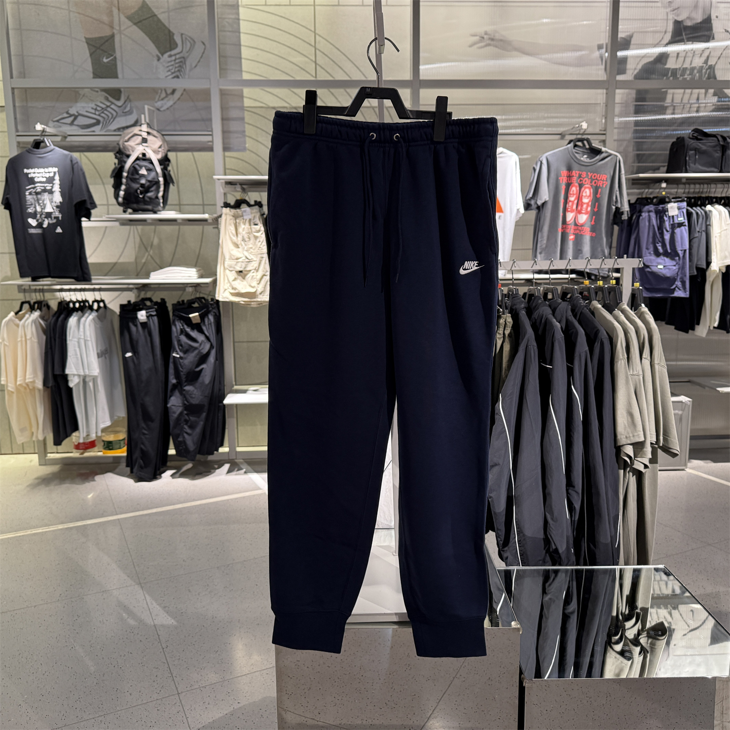 25新款Nike耐克运动裤男子休闲卫裤束脚裤小脚收口针织长裤FN3802