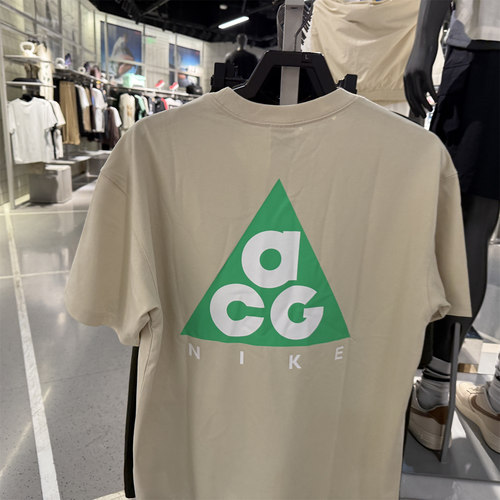 Nike耐克男装2025秋季ACG背面印花户外运动圆领短袖T恤HJ0799-229