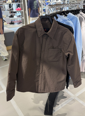 NIKE耐克男子长袖衬衫25冬新款Jordan复古翻领运动外套IM9720-237