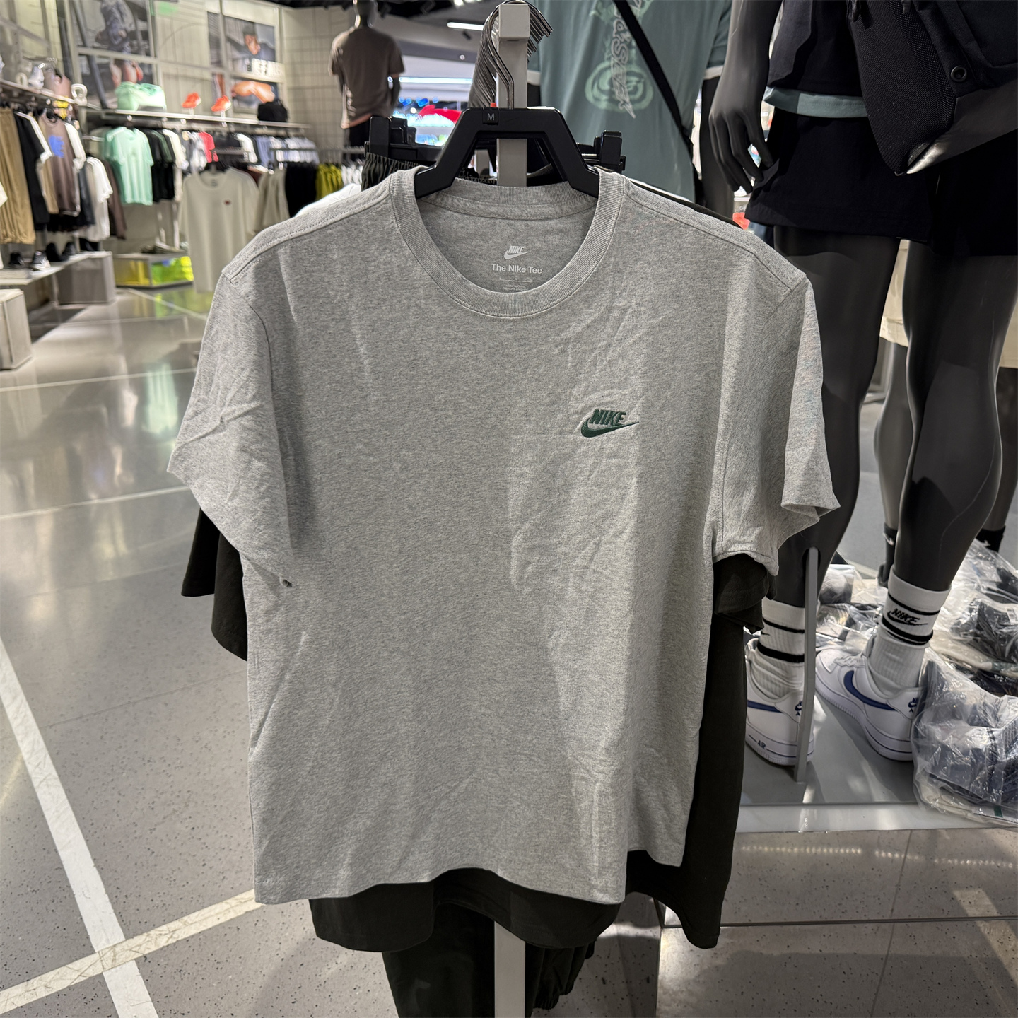 Nike耐克专柜正品男子纯棉高质感刺绣logo字母印花短袖T恤 FN3698