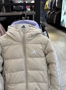 adidas阿迪达斯女子W ESS 3S P D HO运动羽绒服-短KH3979