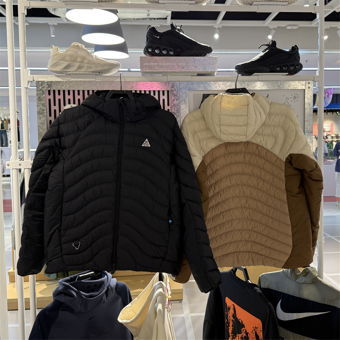 耐克NIKE男子ACG户外宽松夹克冬季新款保暖轻便棉服外套 HJ3736