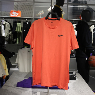 男子运动跑步健身训练透气速干圆领短袖 T恤CZ1182 Nike耐克 正品