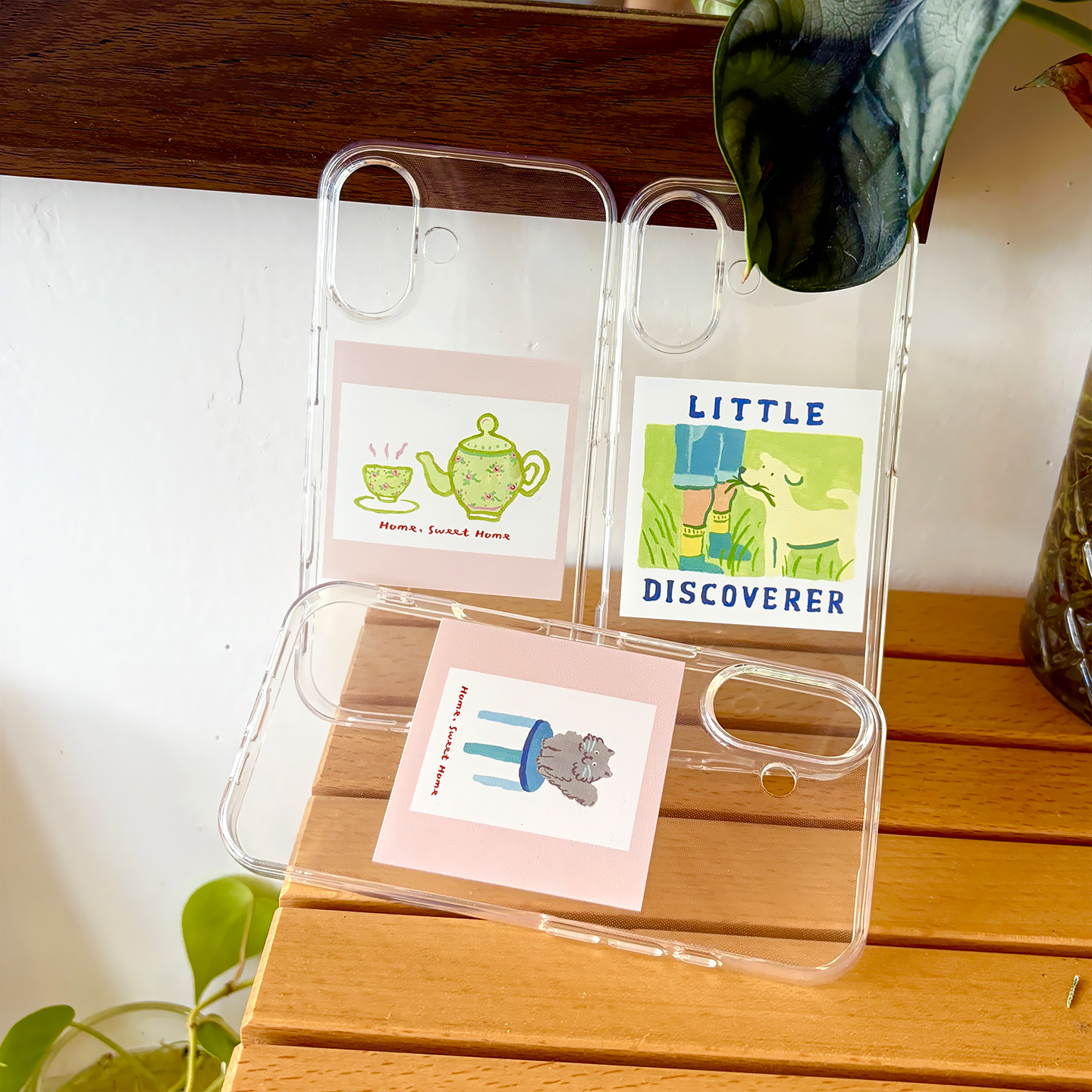 小清新插画适用于苹果3件包邮