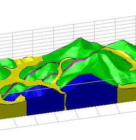 3dmine micromine surpac采矿山三维建模固体矿产的勘探设计代做