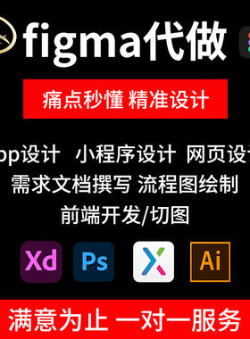 axure墨刀UI界面app小程序交互即时ps网页低保真H5设计Figma代做