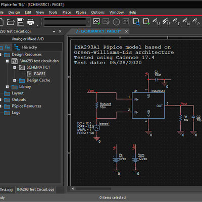 pspice ltspice tina pro Multisim仿真Cadence分析代做画Simplis