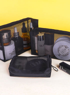 2021新款化妆包ins风收纳包超火化妆包透明高级 大大容量大号超大