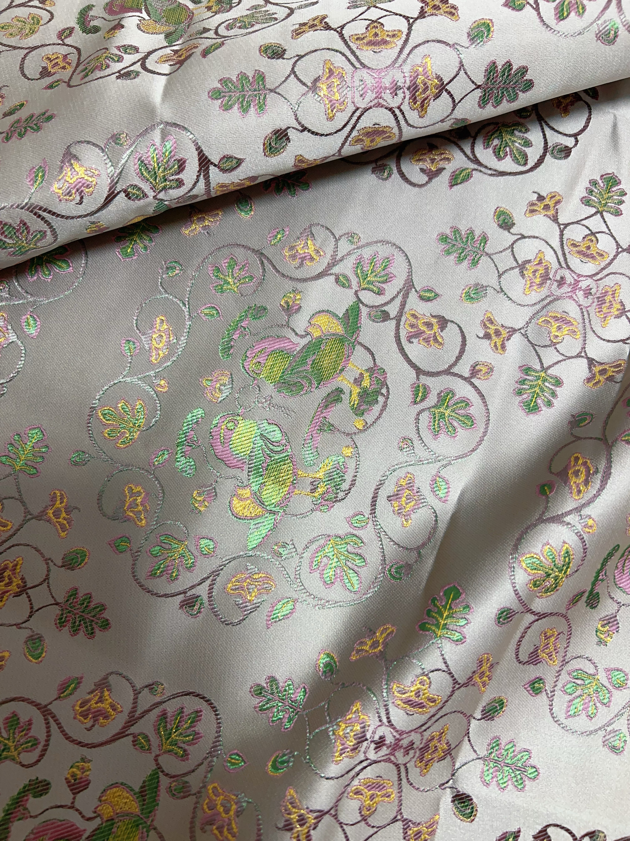 提花面料中式汉服马甲服装面料 瑕品特价